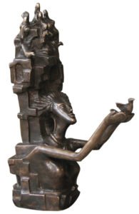 Joy of Life-IV Bronze 15'' x 05'' x 05''