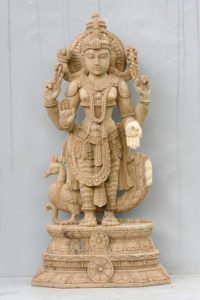 Temple Wooden Sculptures