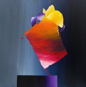 Composition 40x40 Oil on Canvas