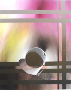 The Tulip 60x48 inches, Oil on Canvas