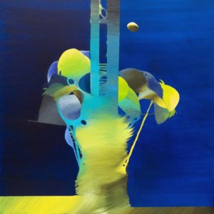 Composition 40x40 Oil on Canvas