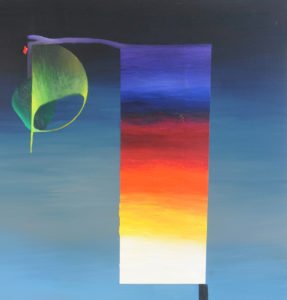 Composition 40x40 Oil on Canvas