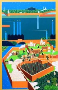 Rajnish Chhanesh, Transformative delicacy Acrylic & Oil on Canvas, 36 x 54 Inches