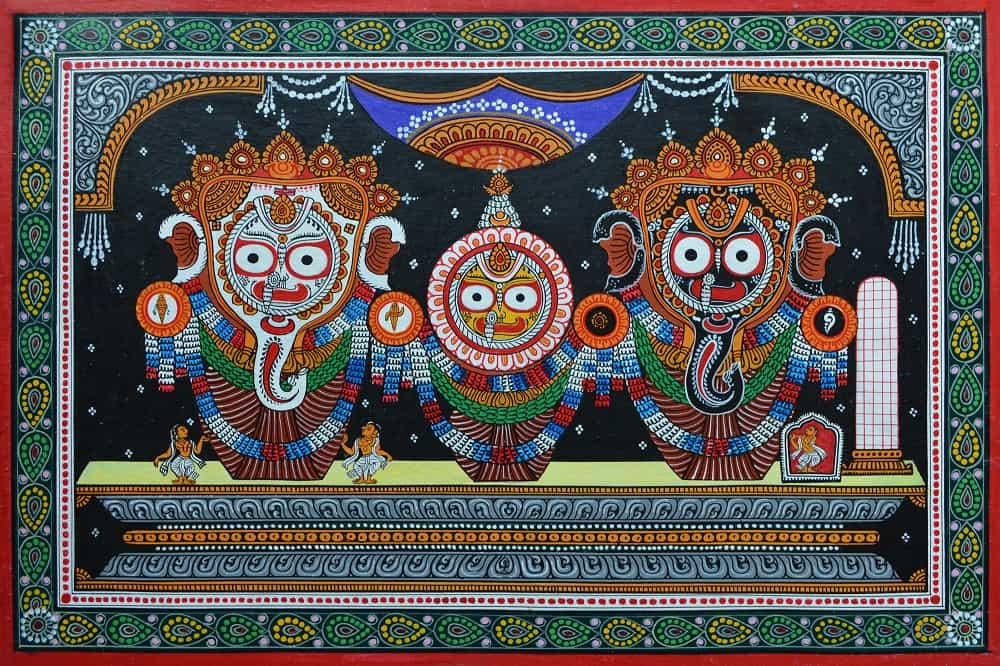 Prakash Chandra, Untitled, Organic Colours on Paper, 12x18 inches
