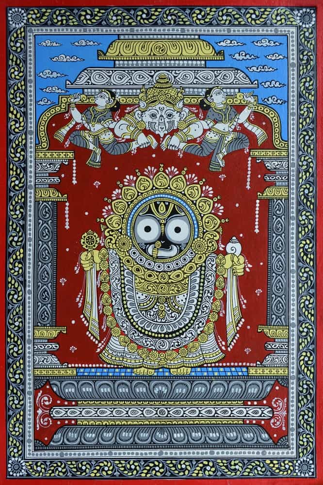 Prakash Chandra, Untitled, Organic Colours on Paper, 18x12 inches