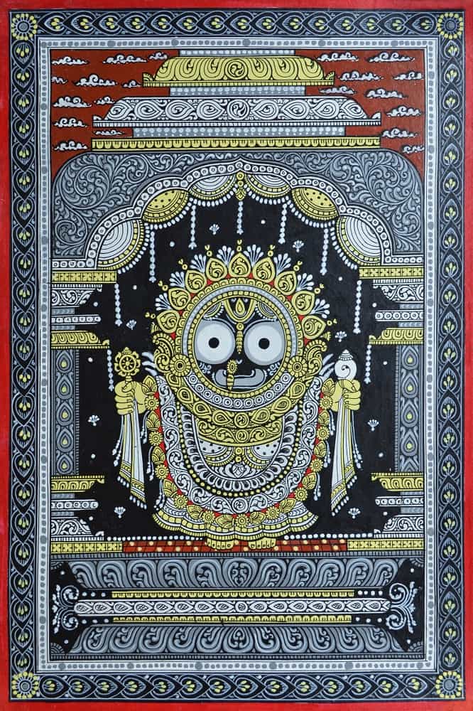Prakash Chandra, Untitled, Organic Colours on Paper, 18x12 inches