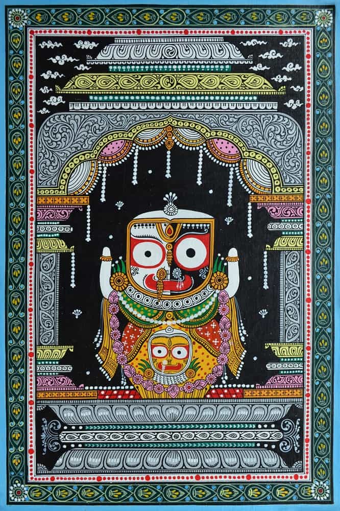 Prakash Chandra, Untitled, Organic Colours on Paper, 18x12 inches