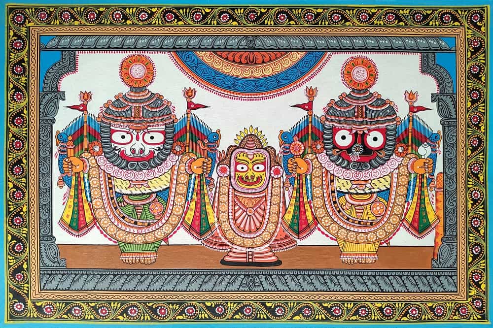 Prakash Chandra, Untitled, Organic colours on Paper, 12x18 inches