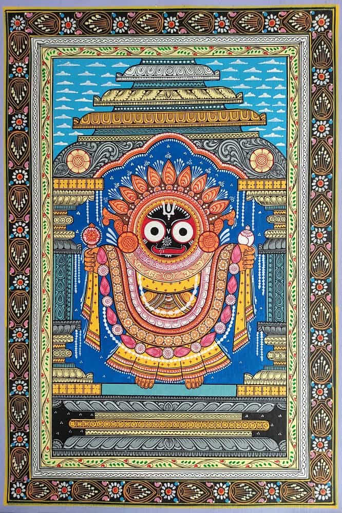 Prakash Chandra, Untitled, Organic colours on Paper, 18x12 inches