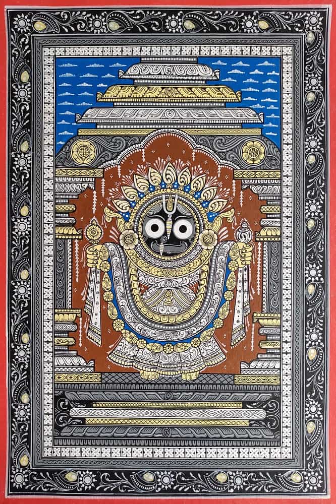 Prakash Chandra, Untitled, Organic colours on Paper, 18x12 inches