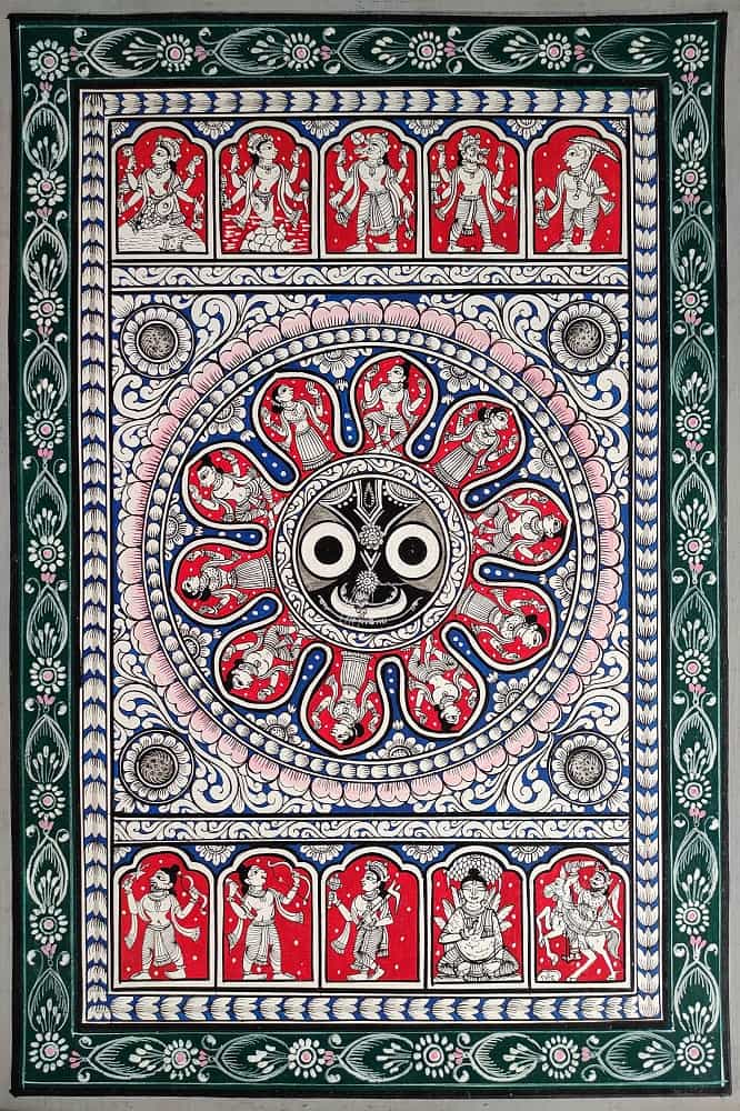 Prakash Chandra, Untitled, Organic colours on Paper, 18x12 inches